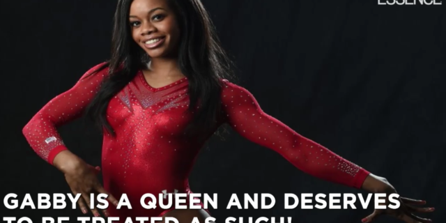 Essence wins gold with Olympian Gabby Douglas