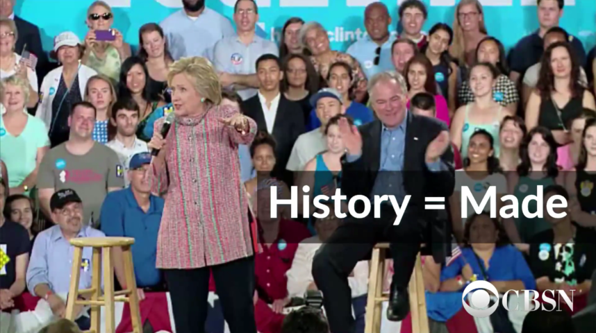 CBS News scores a hit with Hillary